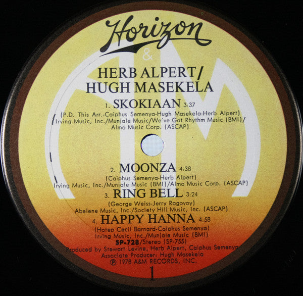 Herb Alpert / Hugh Masekela