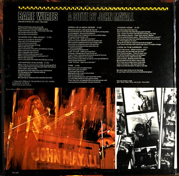 John Mayall & The Bluesbreakers - Bare Wires