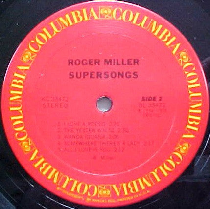 Roger MIller - Supersongs
