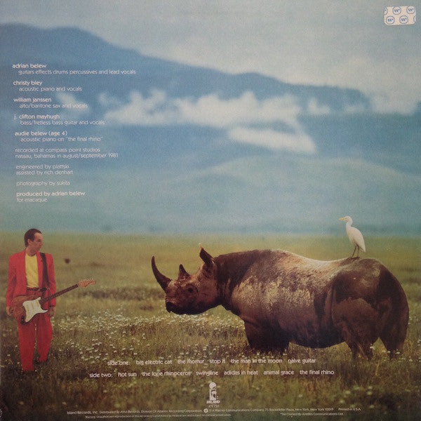 Adrian Belew - Lone Rhino