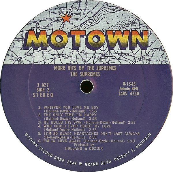 Supremes, The - More Hits By The Supremes