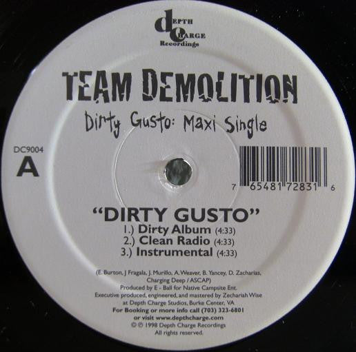 Dirty Gusto: Maxi Single