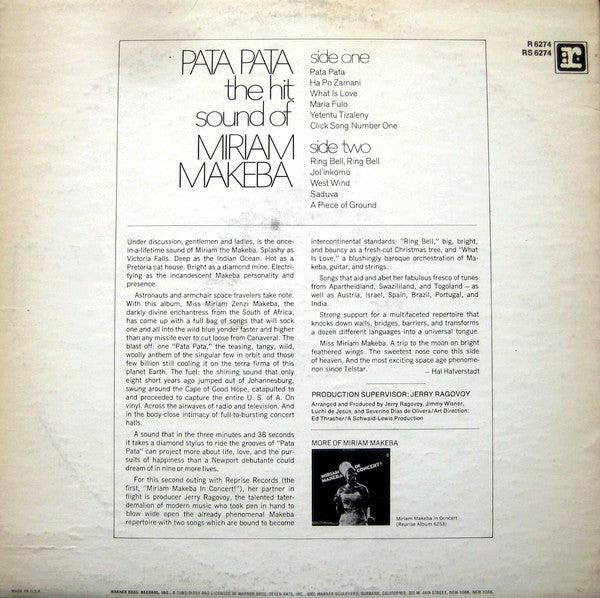 Miriam Makeba - Pata Pata
