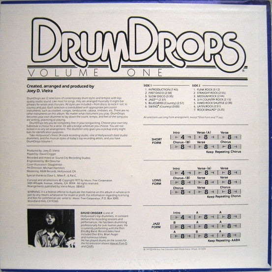 Joey D. Vieira - DrumDrops® Volume One