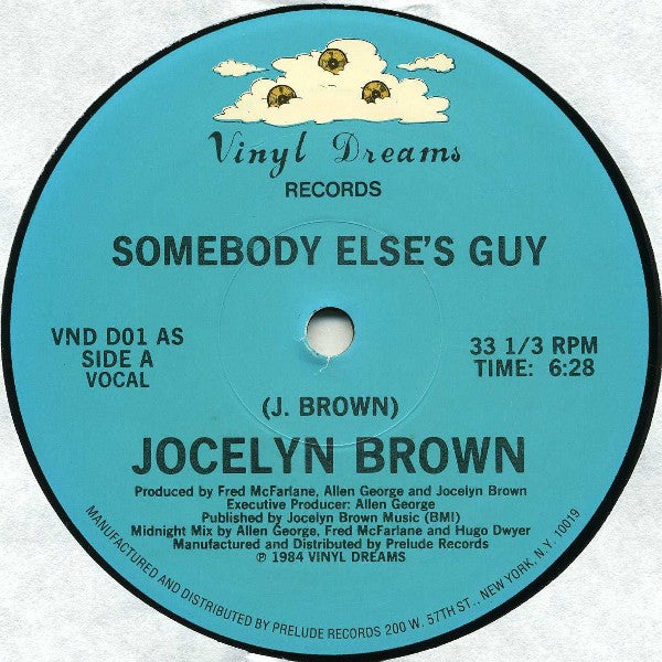 Jocelyn Brown - Somebody Else's Guy
