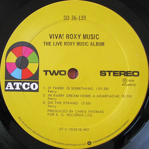 Viva! Roxy Music - The Live Roxy Music Album