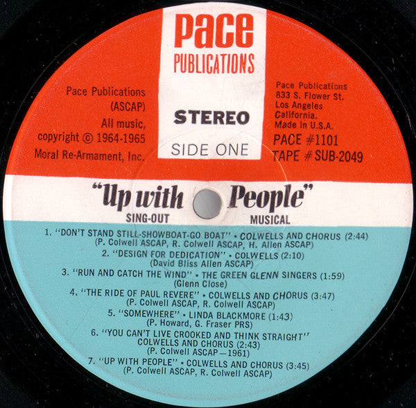 Pace Magazine Presents Up With People! The Sing-Out Musical