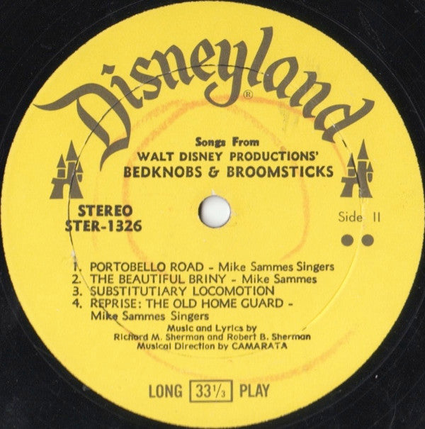 Songs From Walt Disney Productions' Bedknobs And Broomsticks