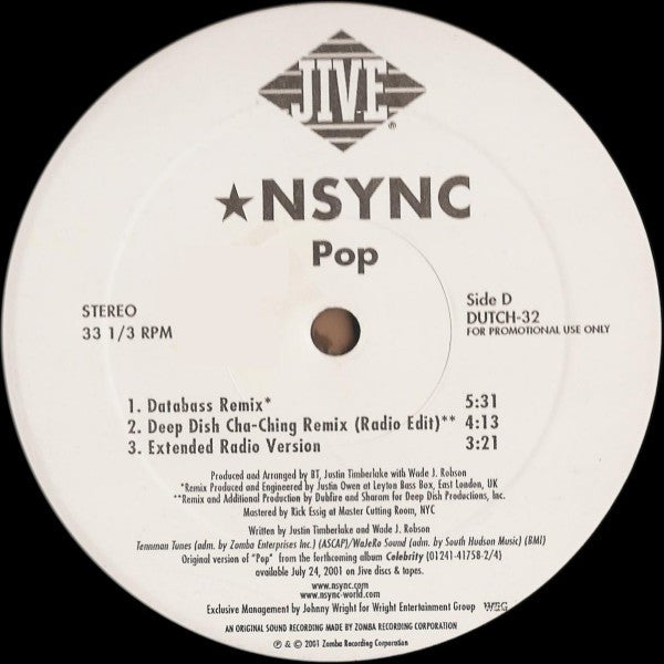 *NSYNC - Pop