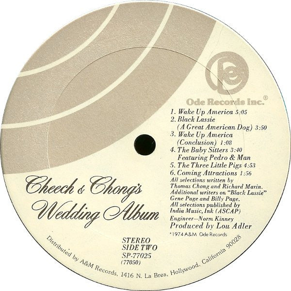 Cheech & Chong's Wedding Album by Cheech & Chong – Record Selector