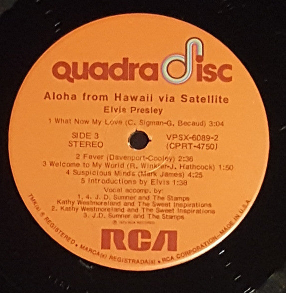 Aloha From Hawaii Via Satellite