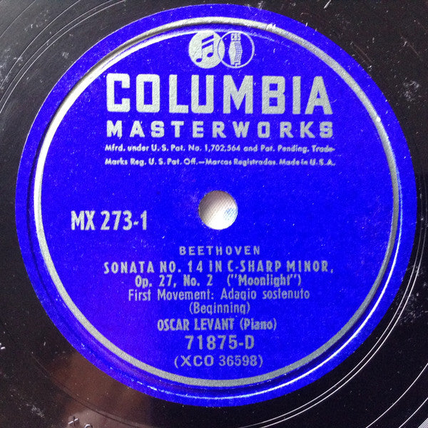 Oscar Levant - Ludwig van Beethoven - Moonlight Sonata