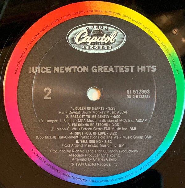 Juice Newton - Greatest Hits