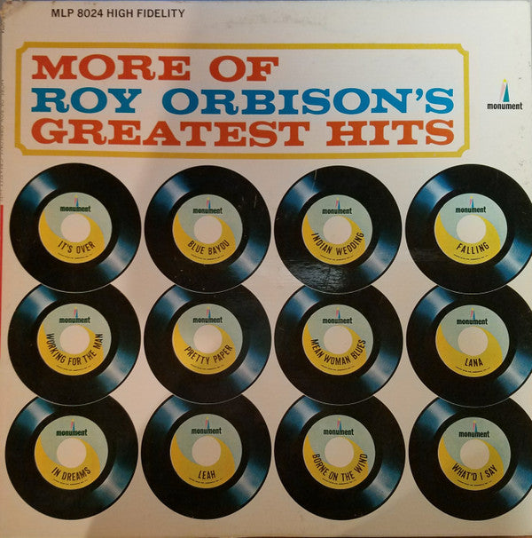 More Of Roy Orbison's Greatest Hits