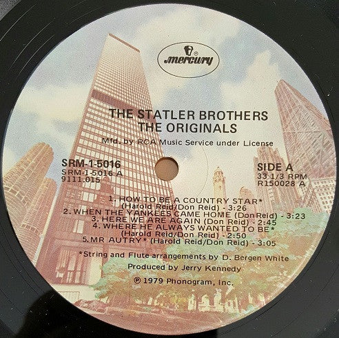 Statler Brothers, The - The Originals