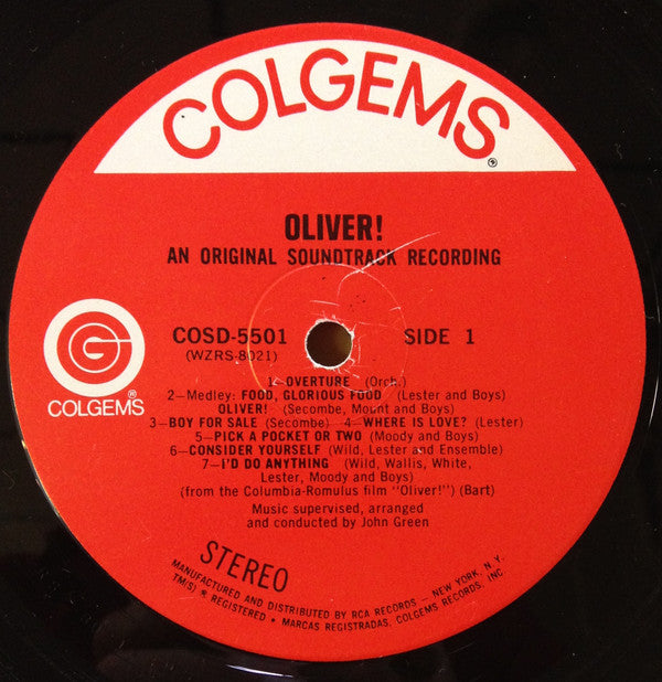 Oliver! An Original Soundtrack Recording