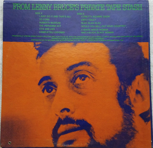 Lenny Bruce - To Is A Preposition; Come Is A Verb