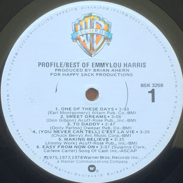 Profile- Best Of Emmylou Harris