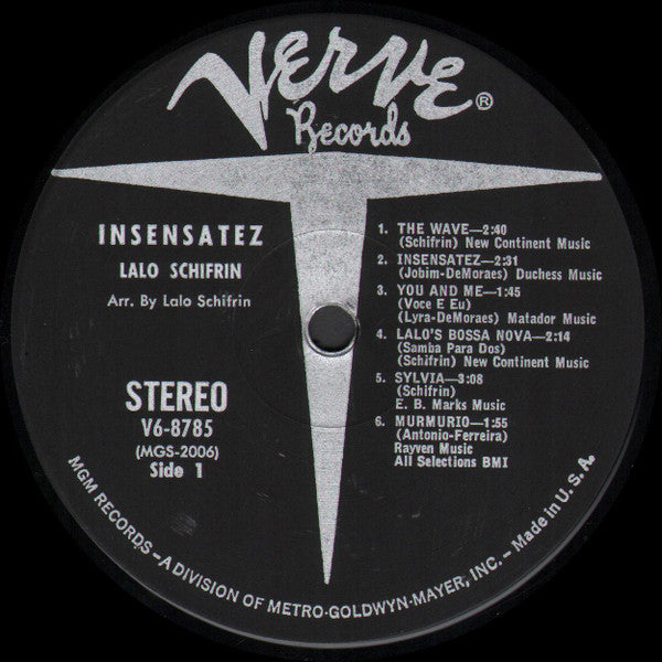 Lalo Schifrin - Insensatez
