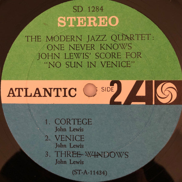 The Modern Jazz Quartet Plays “No Sun In Venice”)