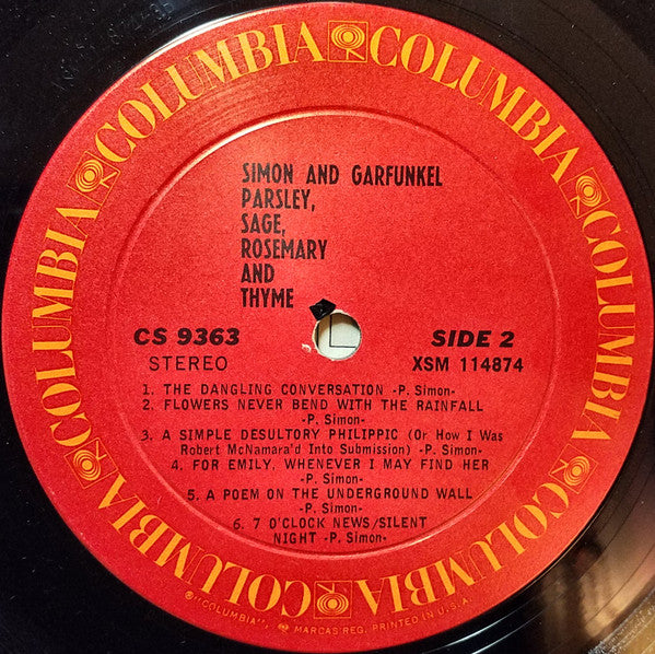 Simon & Garfunkel - Parsley, Sage, Rosemary And Thyme
