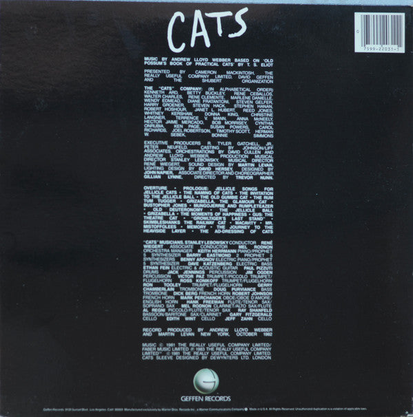 Cats (Complete Original Broadway Cast Recording)