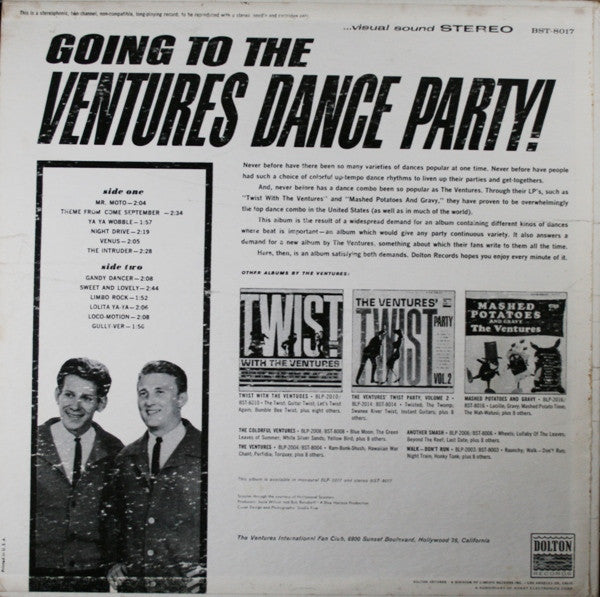 Going To The Ventures Dance Party!