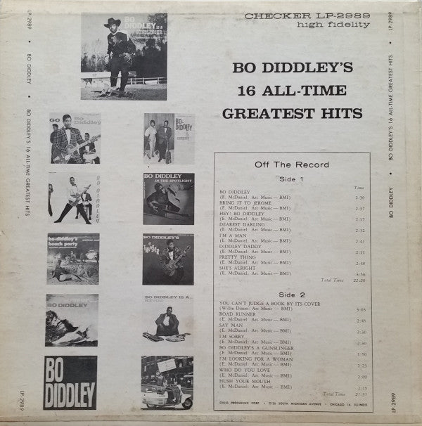 Bo Diddley's 16 All-Time Greatest Hits