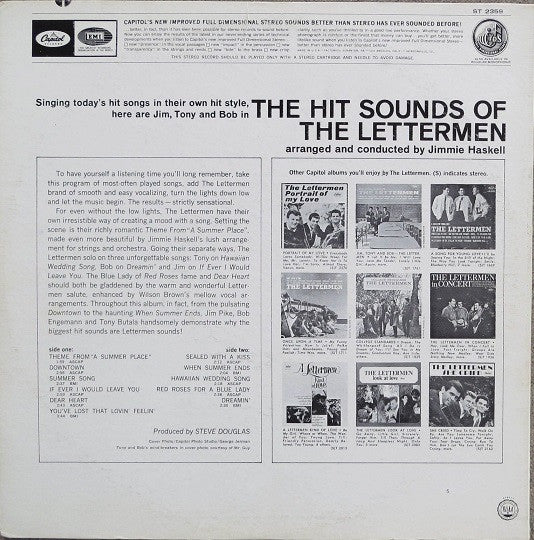 Lettermen, The - The Hit Sounds Of The Lettermen