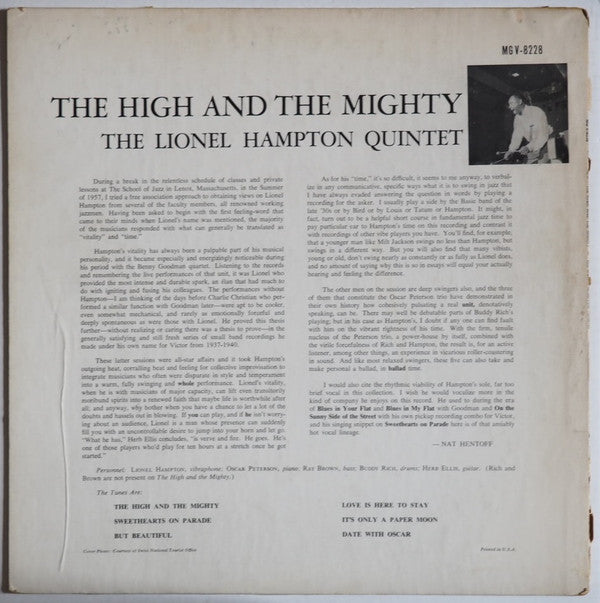 The High And The Mighty