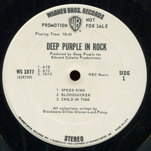 Deep Purple - In Rock