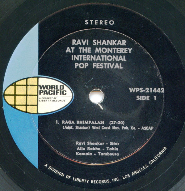 Ravi Shankar At The Monterey International Pop Festival