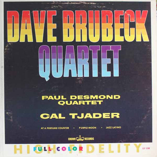 Dave Brubeck Quartet, Paul Desmond Quartet, Cal Tjader