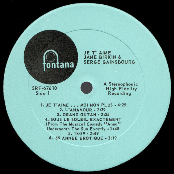 Jane Birkin And Serge Gainsbourg - Je T'Aime = Beautiful Love