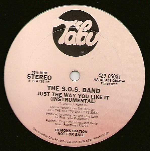 S.O.S. Band, The - Just The Way You Like It