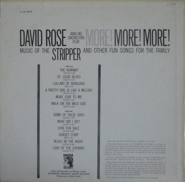 More! More! More! Music Of The Stripper And Other Fun Songs For The Family