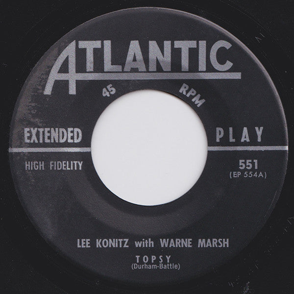 Lee Konitz With Warne Marsh