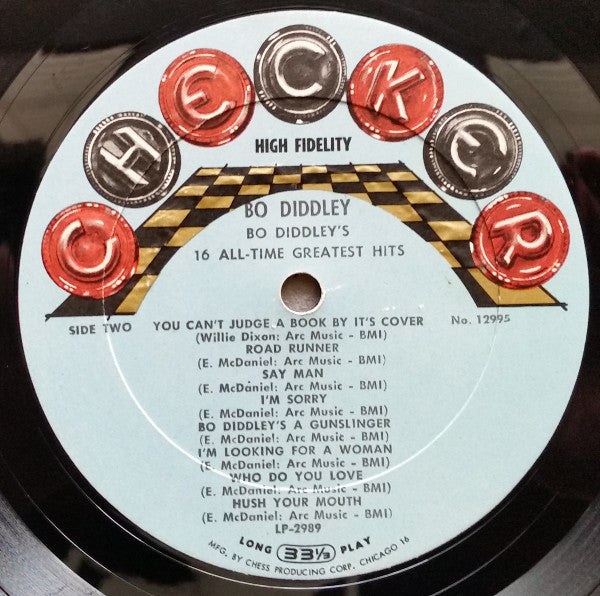 Bo Diddley's 16 All-Time Greatest Hits