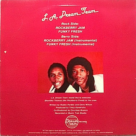 L.A. Dream Team - Rockberry Jam With Funky Fresh