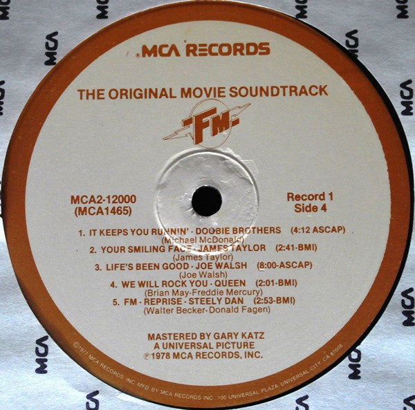Various - FM (The Original Movie Soundtrack)