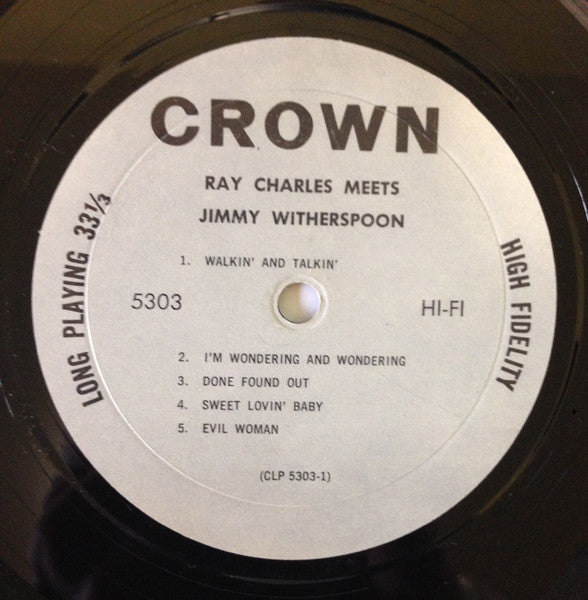 Ray Charles Meets Jimmy Witherspoon