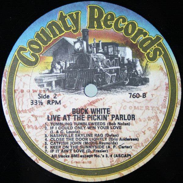 Buck White & The Down Home Folks - In Person (At Randy Wood's Old Time Picking Parlor)