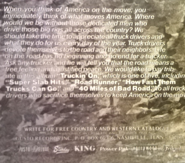 Various - Truckin' On