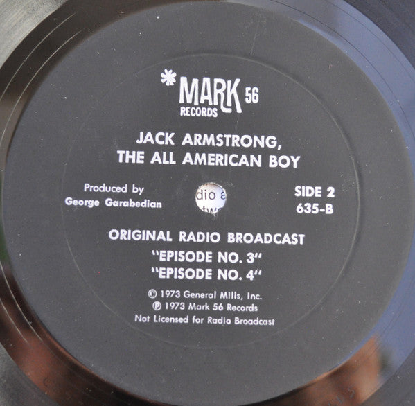 Wheaties Presents Jack Armstrong The All American Boy