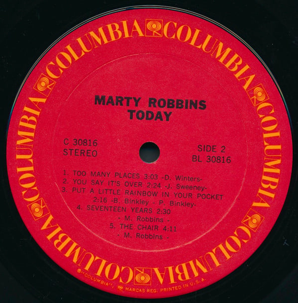 Marty Robbins - Today