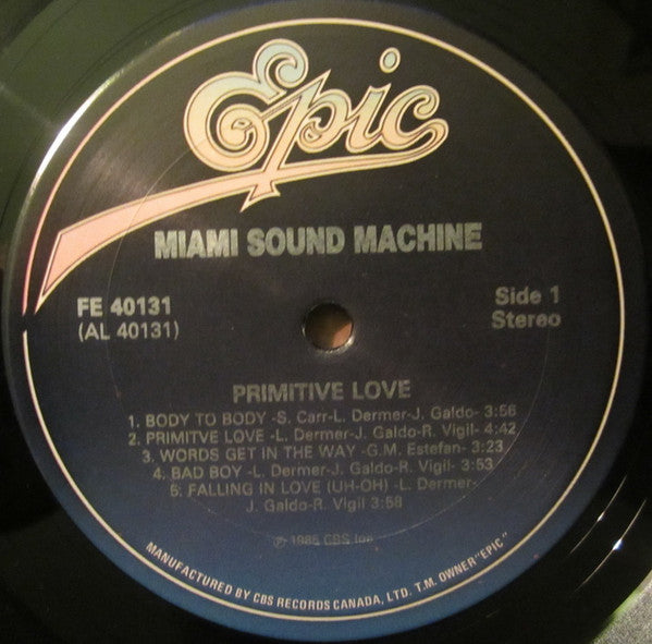 Miami Sound Machine - Primitive Love