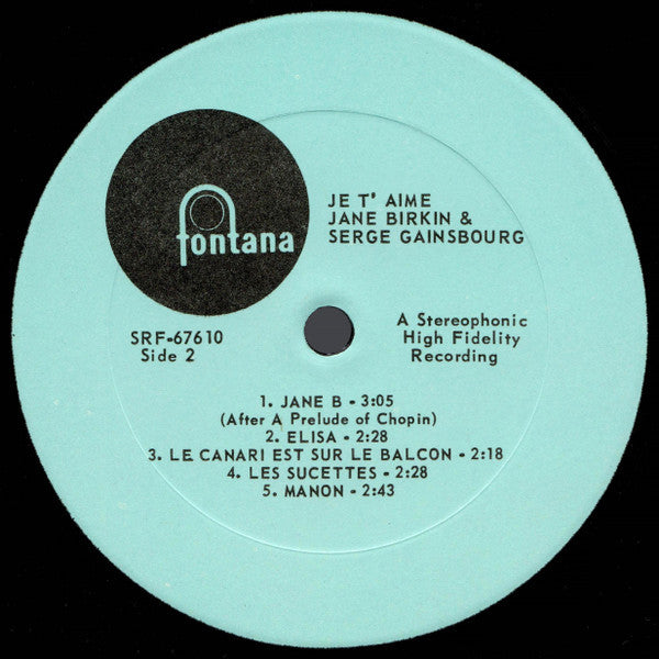 Jane Birkin And Serge Gainsbourg - Je T'Aime = Beautiful Love