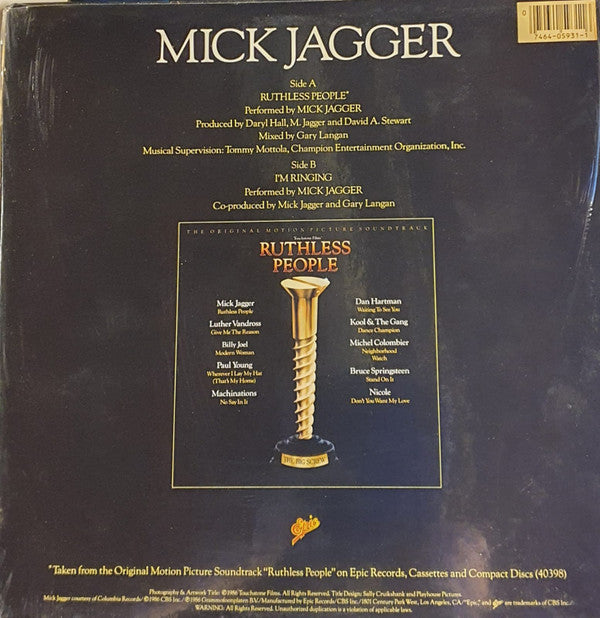 Mick Jagger - Ruthless People
