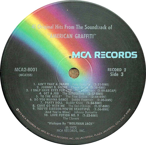 Various - 41 Original Hits From The Sound Track Of American Graffiti