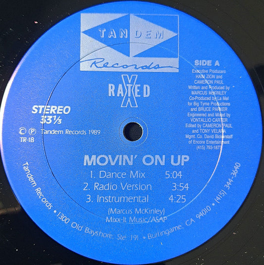 Movin' On Up / Swift Lift Vocalist